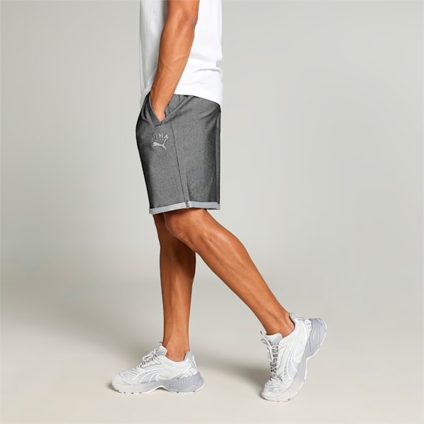 Classics Graphic Men's Relaxed Fit 7" Shorts, PUMA Black, extralarge-IND